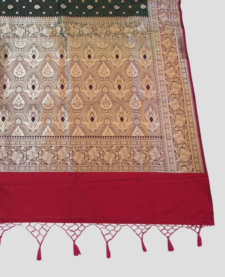banarasi silk saree Wedding
