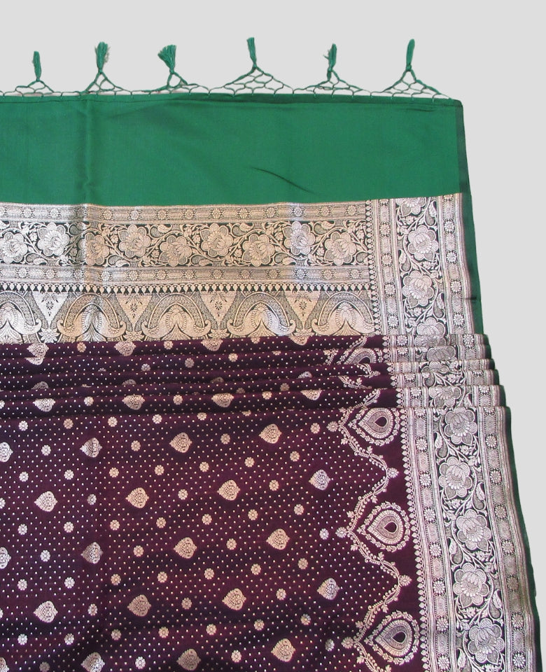 banarasi silk saree Wedding