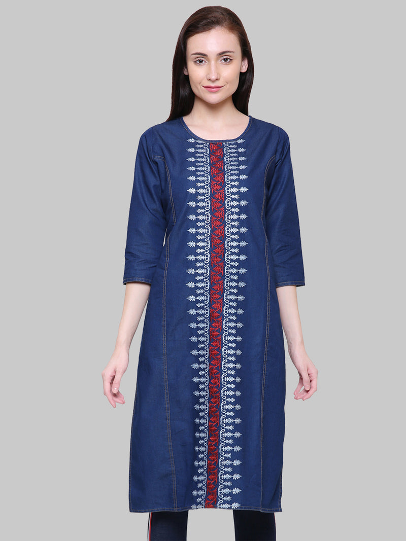 Denim kurtis for women