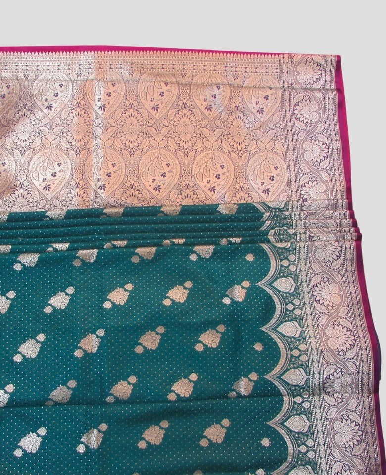 banarasi silk saree party wear