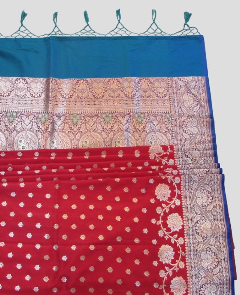 banarasi silk saree party wear
