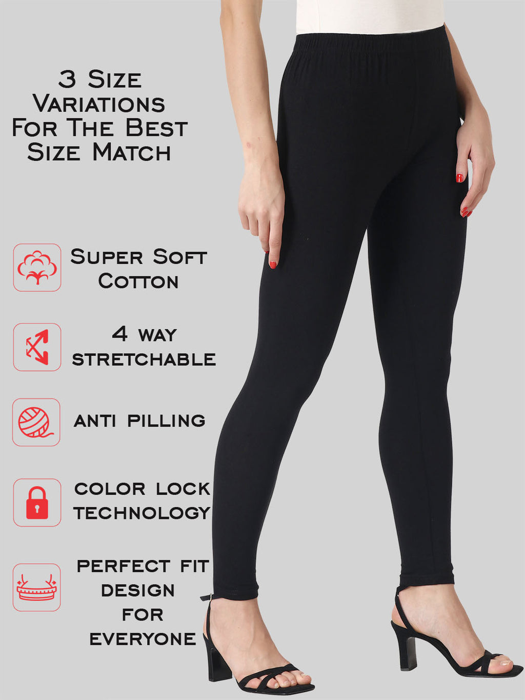 Ankle length leggings