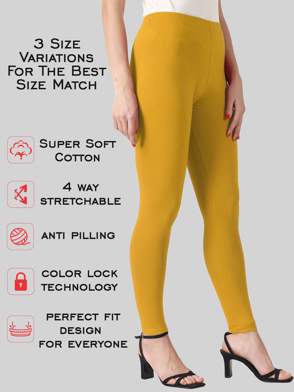 Ankle length leggings