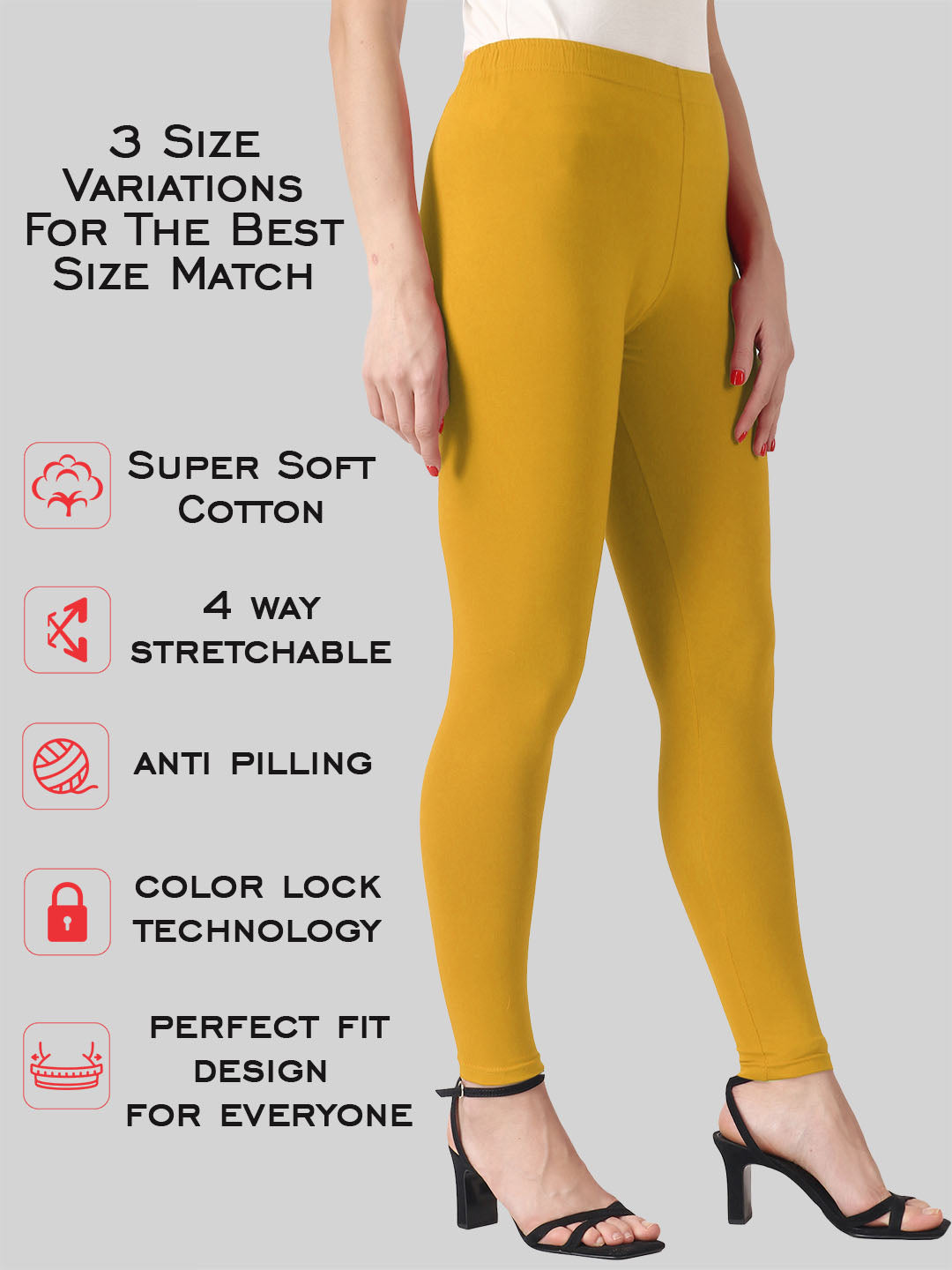 Ankle length leggings