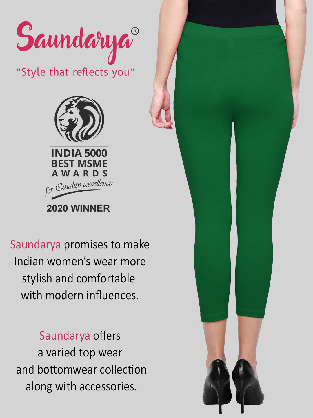 Women leggings calf length