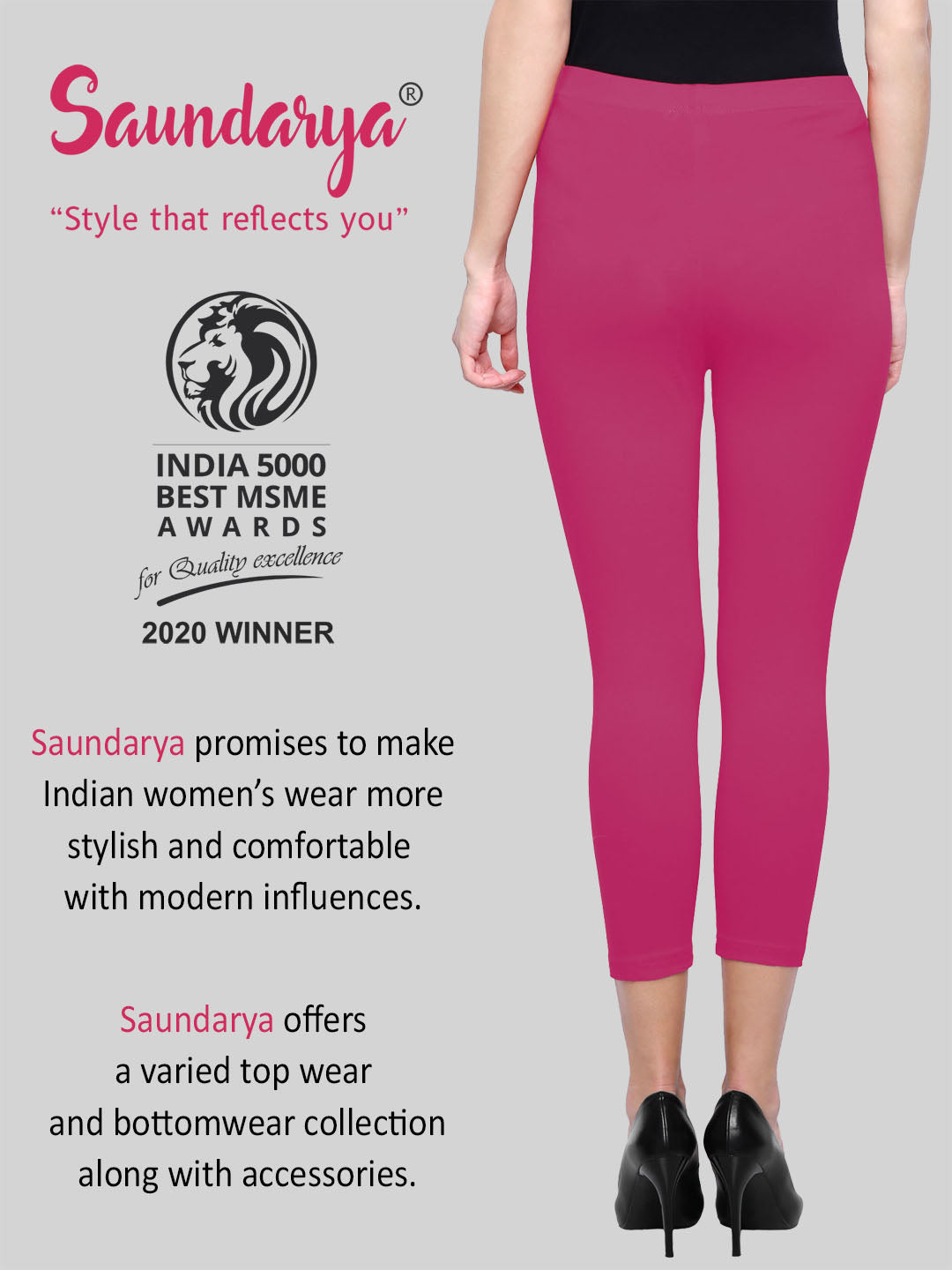 Women leggings calf length