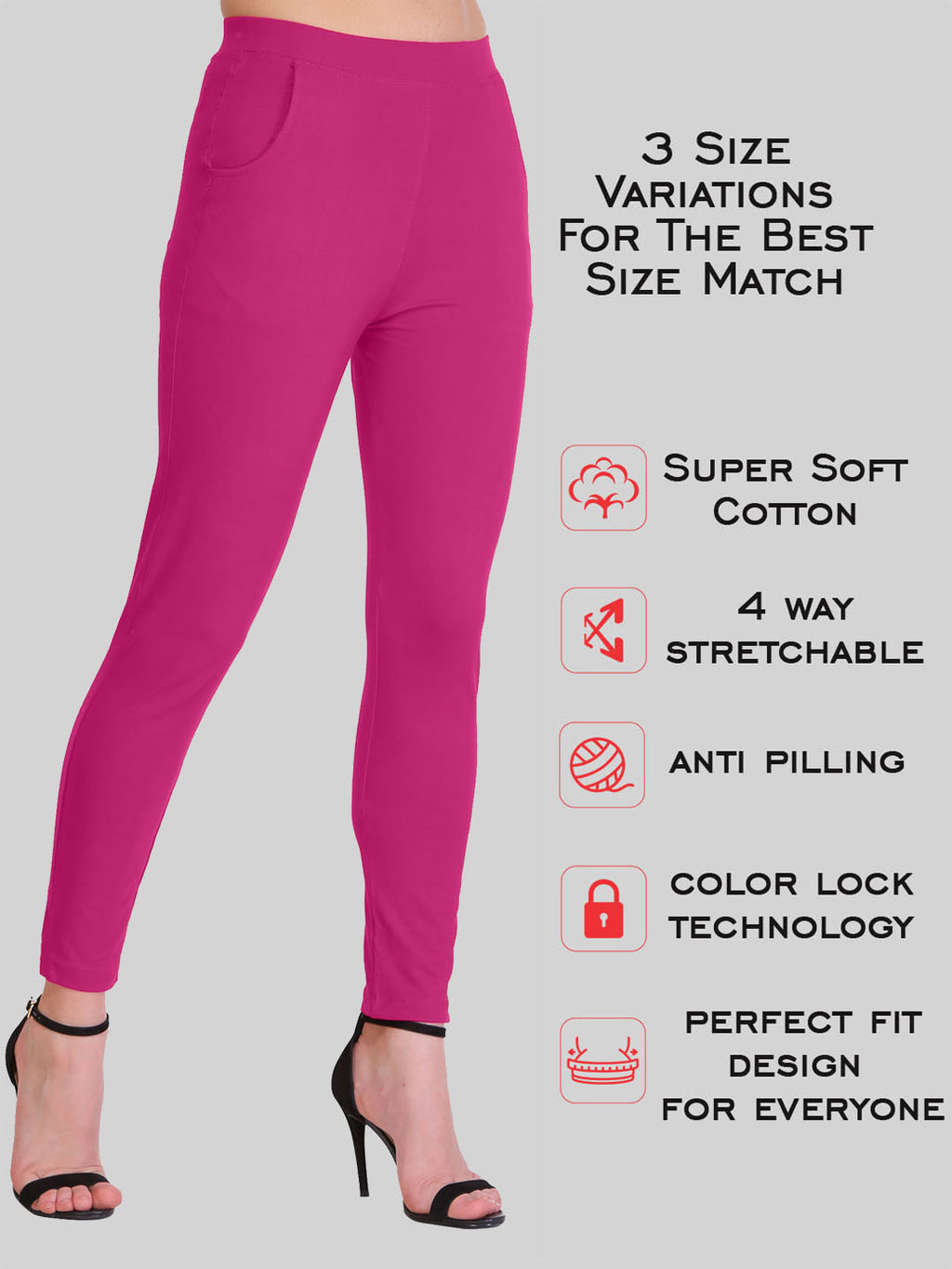Ankle length leggings